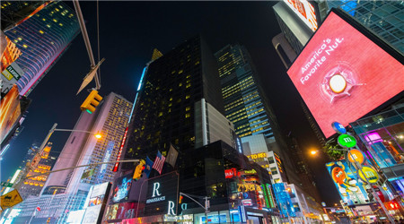 紐約市夜晚景象