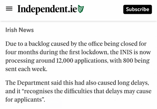 移民愛爾蘭 移民愛爾蘭